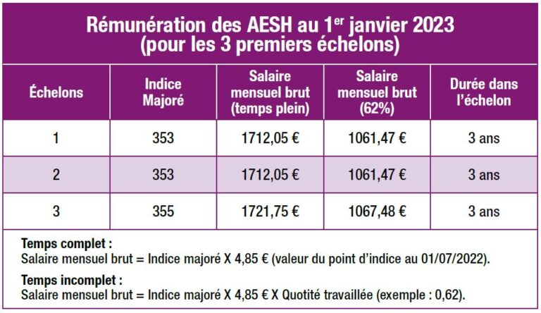 Aed Et Aesh Une Hausse Salariale Contrainte Et Forc E Snalc